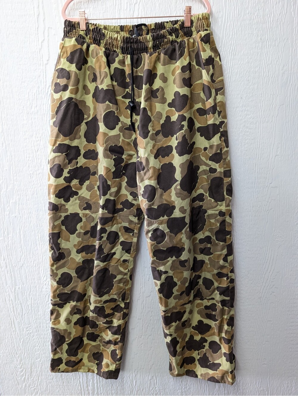 Vintage Cabela's Gore-Tex Duck Camo Insulated Hunting Pants Men's Size XL Tall